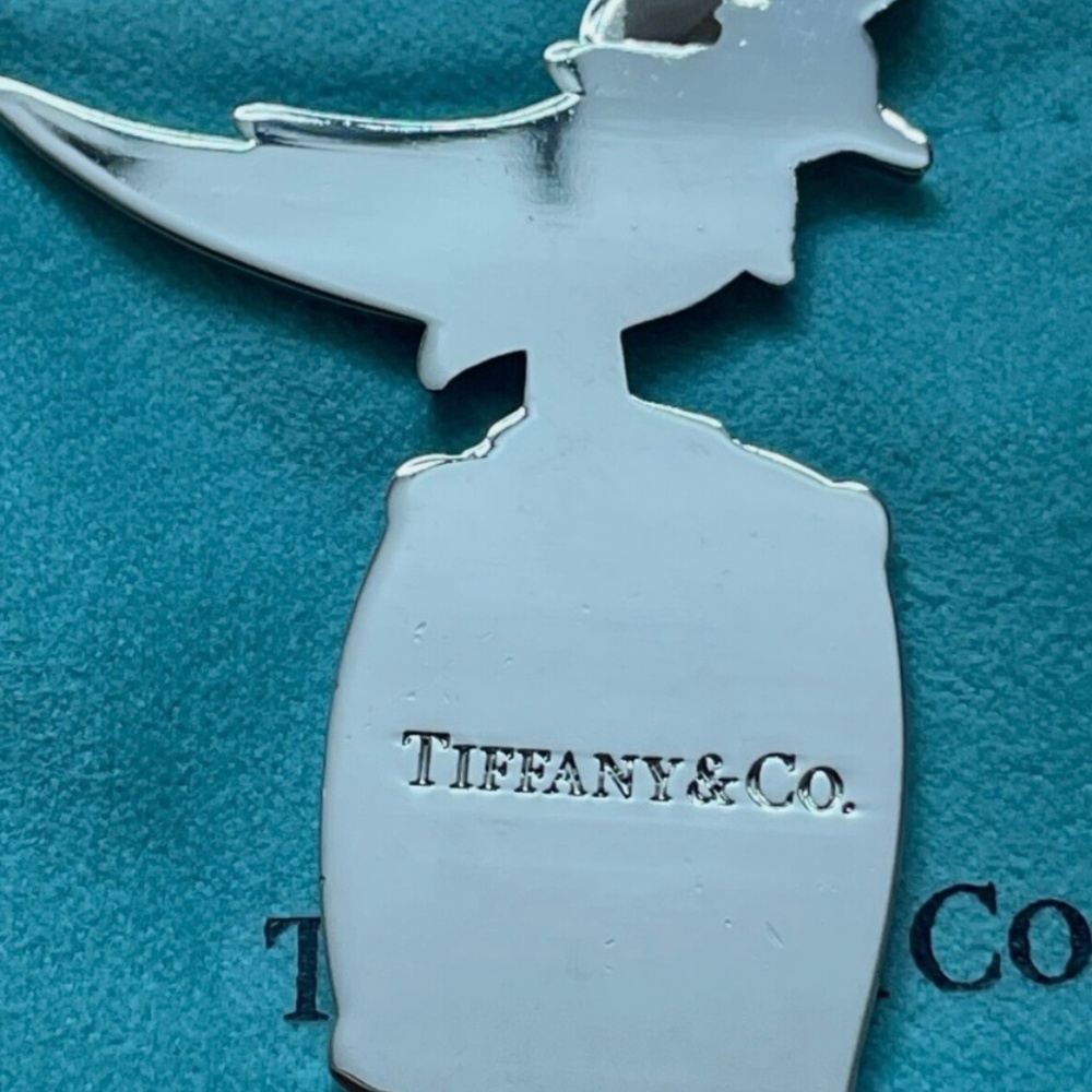 COPY - Brand New Limited Edition Tiffany & Co. Bird on a Rock Bag Charm … - Picture 3 of 3
